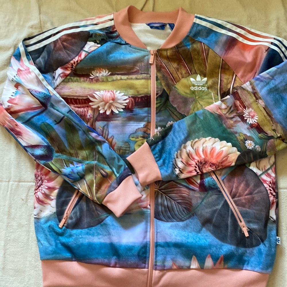 Adidas zip jacket